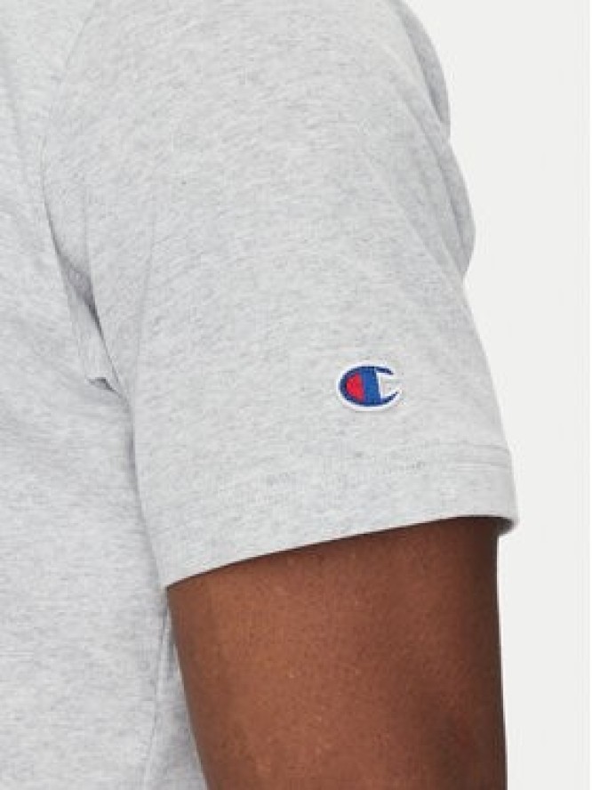 Champion T-Shirt 220761 Szary Loose Fit