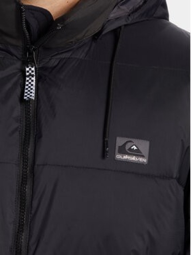 Quiksilver Kurtka puchowa Wolfs Shoulder Jckt EQYJK03990 Czarny Regular Fit