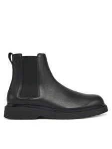 Calvin Klein Sztyblety Combat Ess Chelsea Boot Lth YM0YM01374 Czarny