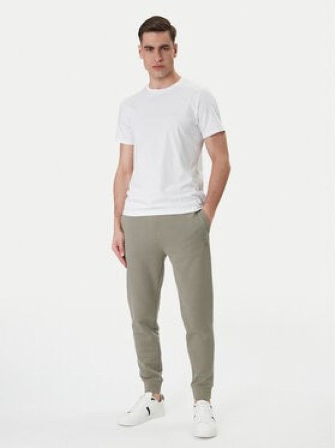 Guess Spodnie dresowe Z2YB22 KAIJ1 Zielony Regular Fit