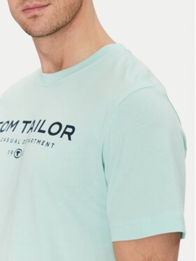 Tom Tailor T-Shirt 1045773 Zielony Regular Fit