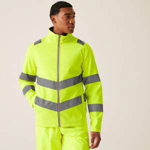 Softshell roboczy męski Hi-s Pro Contract Ablaze