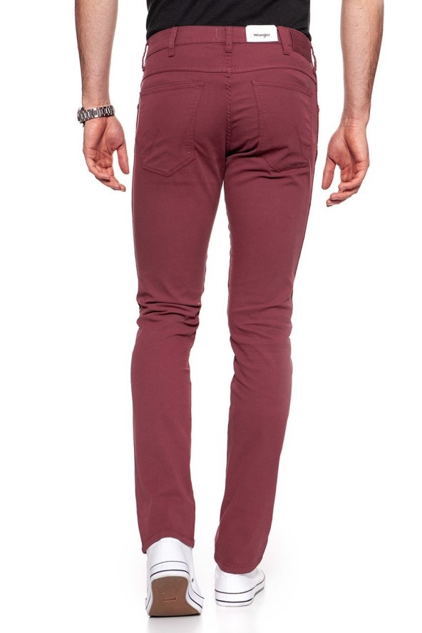 WRANGLER SPODNIE MĘSKIE LARSTON CORDOVAN RED W18SHD13G 112127497