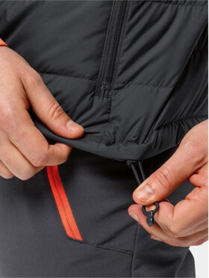 Jack Wolfskin Kamizelka Ather Down Vest 1207691 Czarny Regular Fit