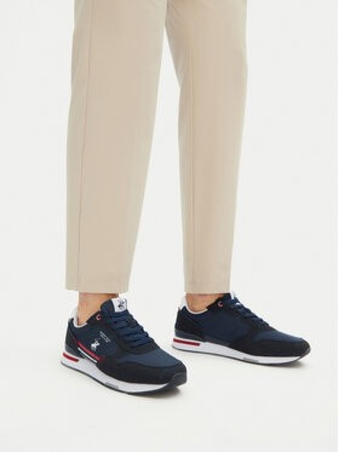 Beverly Hills Polo Club Sneakersy V5-6414 Granatowy