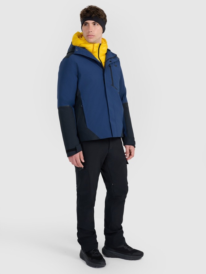 4F Kurtka trekkingowa membrana 10000 męska - granatowa XL