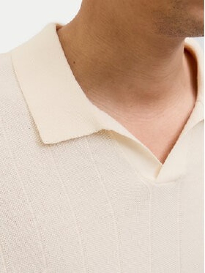 Jack & Jones Sweter Varenna 12272578 Beżowy Relaxed Fit