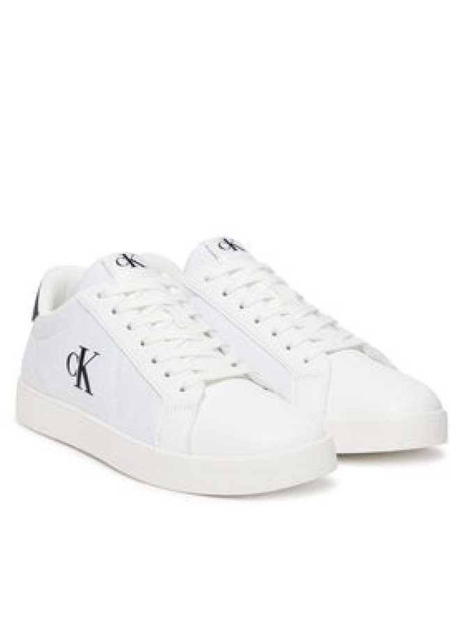 Calvin Klein Sneakersy 3 Cupsole Pu YM0YM01213 Biały