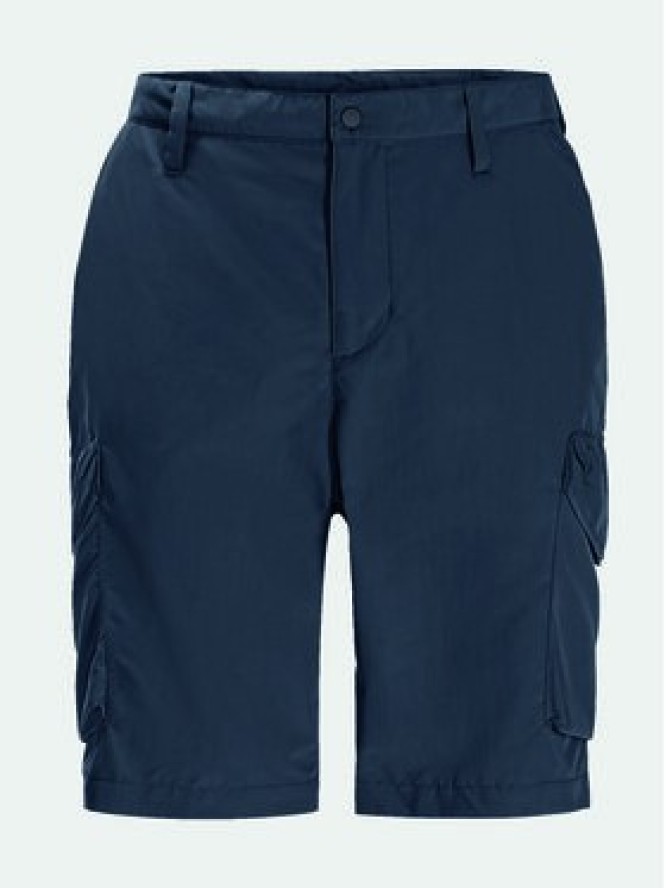 Jack Wolfskin Szorty materiałowe Kalahari 1508381 Granatowy Regular Fit