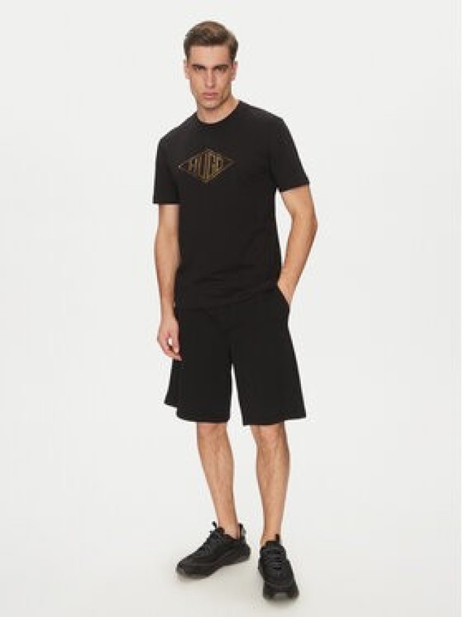 HUGO T-Shirt Dalendi 50534934 Czarny Regular Fit