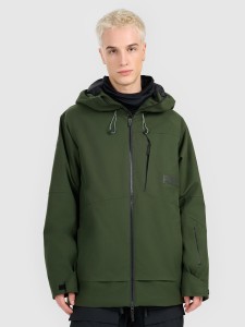 4F Kurtka snowboardowa membrana 15000 męska - khaki S