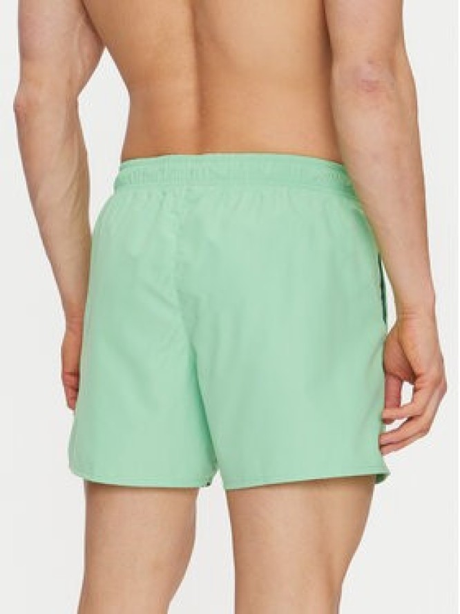 Lacoste Szorty kąpielowe MH6270 Zielony Regular Fit