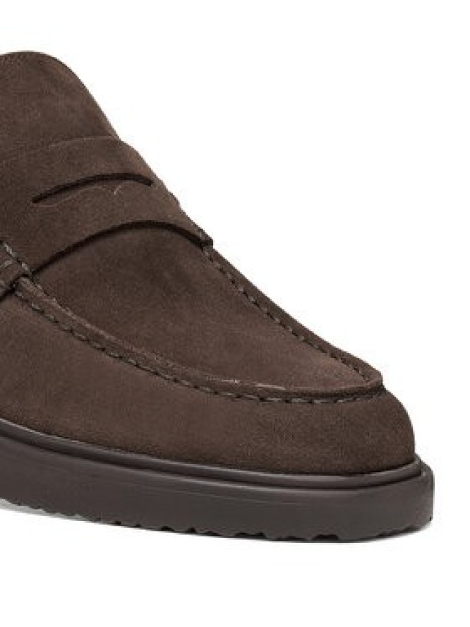 Geox Mokasyny U Massimiano U66H9A 00022 C6005 Brązowy ciemny