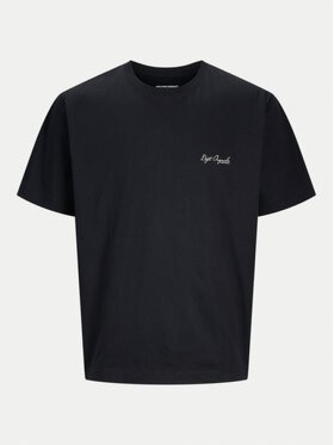 Jack & Jones T-Shirt Islington 12273015 Czarny Loose Fit
