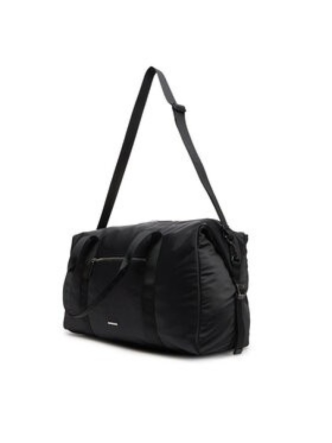 Calvin Klein Torba Sleek Nylon Weekender Bag LV04D3043G Czarny