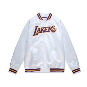 Lekka satynowa kurtka Los Angeles Lakers