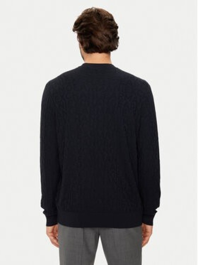Armani Exchange Sweter 6DZM1R ZM4DZ 1510 Granatowy Regular Fit