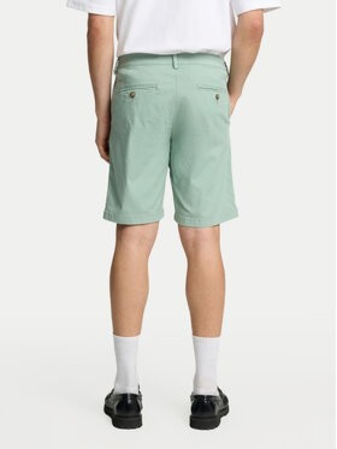 Selected Homme Szorty materiałowe Miles 16092329 Zielony Slim Fit