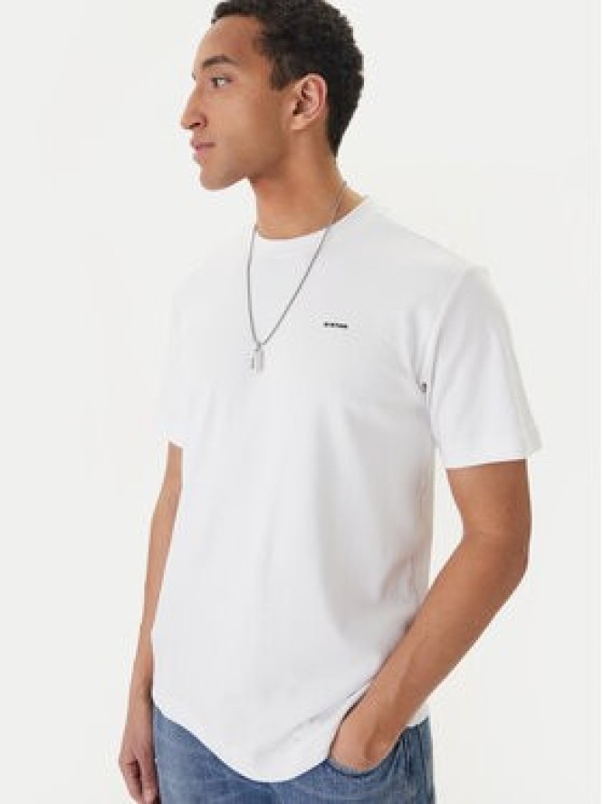 G-Star Raw T-Shirt D28609-C812 Biały Regular Fit
