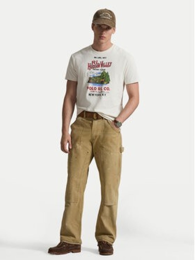 Polo Ralph Lauren T-Shirt 710P04979001 Biały Classic Fit