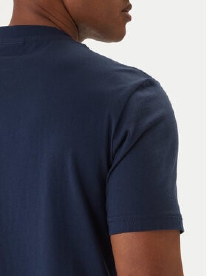 Napapijri T-Shirt Lodestar NP0A4FGY Granatowy Regular Fit