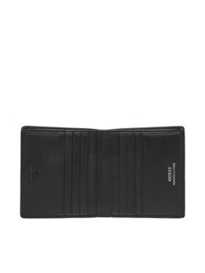 Guess Portfel SMNEBR LEA18 Czarny