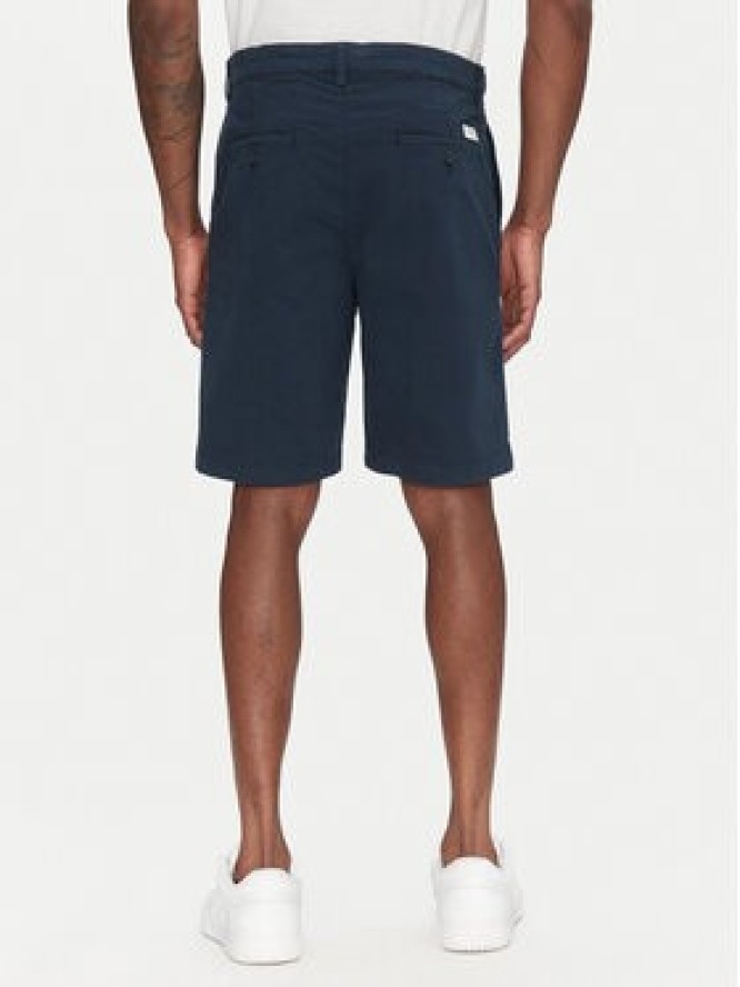 Pepe Jeans Szorty materiałowe PM801181 Granatowy Regular Fit