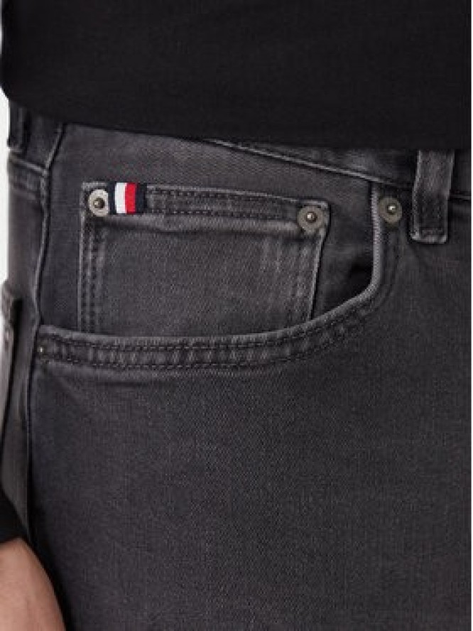 Tommy Hilfiger Jeansy Denton MW0MW41891 Szary Straight Fit