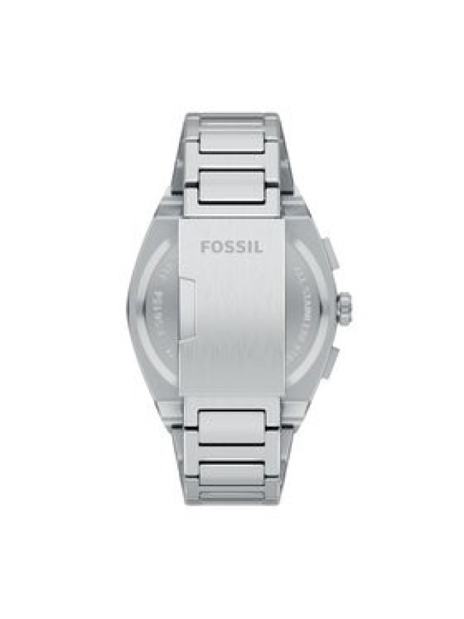 Fossil Zegarek Everett FS6154 Srebrny