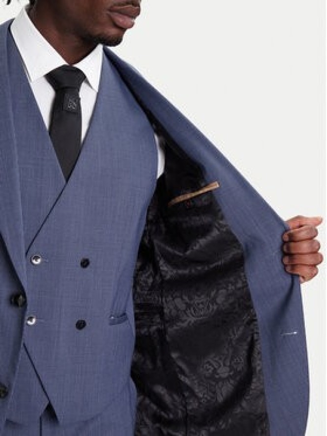 HUGO BOSS Garnitur Henry-Getlin253V1X 50544664 Niebieski Regular Fit