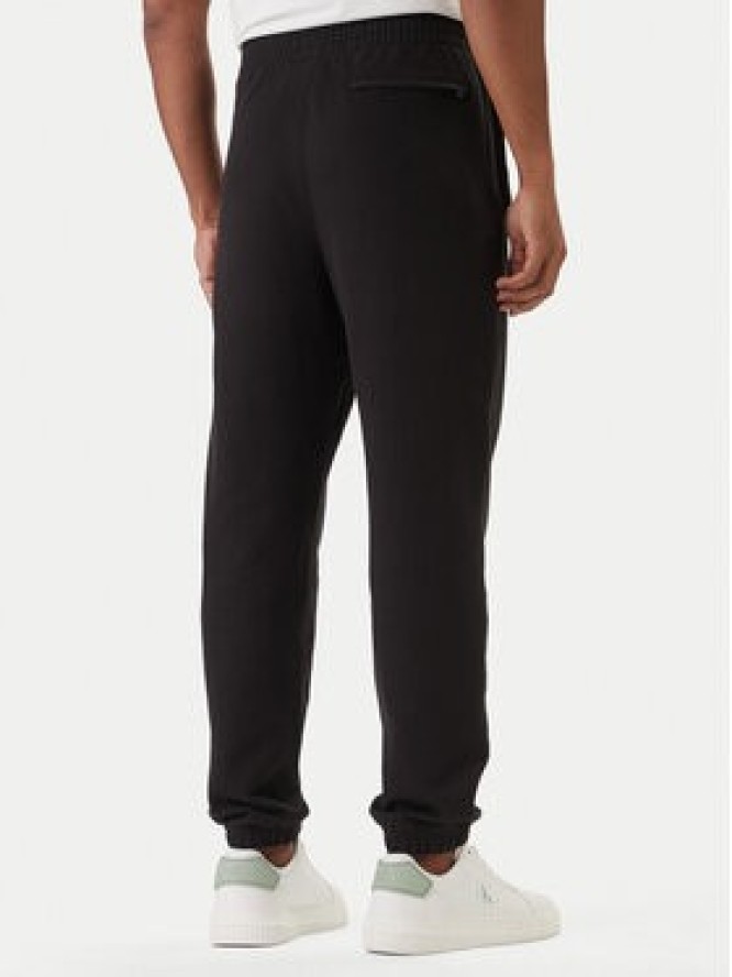 Calvin Klein Spodnie dresowe Nano Standard Logo LV04LF247G Czarny Regular Fit