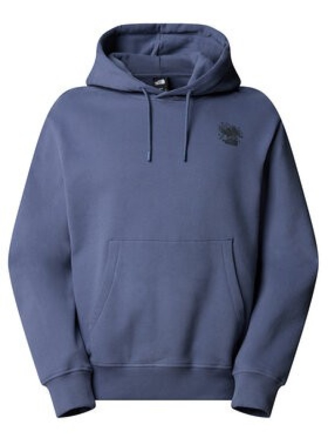 The North Face Bluza Powder Days NF0A8E4G Niebieski Relaxed Fit