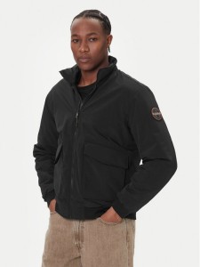 Napapijri Kurtka bomber A-Giovi NP0A88U2 Czarny Regular Fit