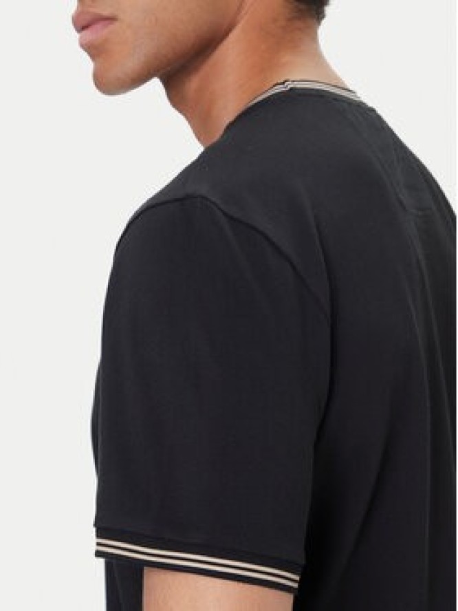 BOSS T-Shirt Taul 50521245 Czarny Regular Fit