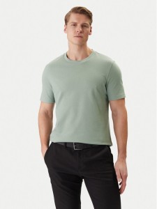 BOSS T-Shirt Tiburt 240 50452680 Zielony Regular Fit