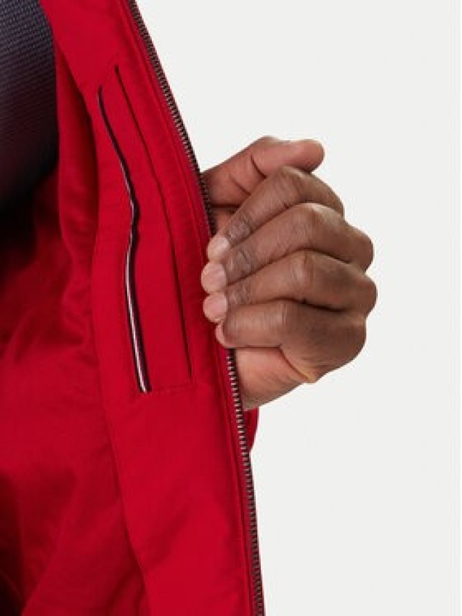Tommy Hilfiger Kurtka przejściowa Harrington MW0MW37647 Czerwony Regular Fit
