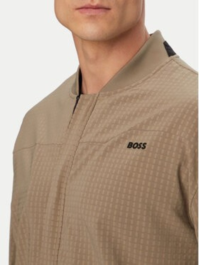 BOSS Bluza Terrace 50558484 Beżowy ciemny Relaxed Fit