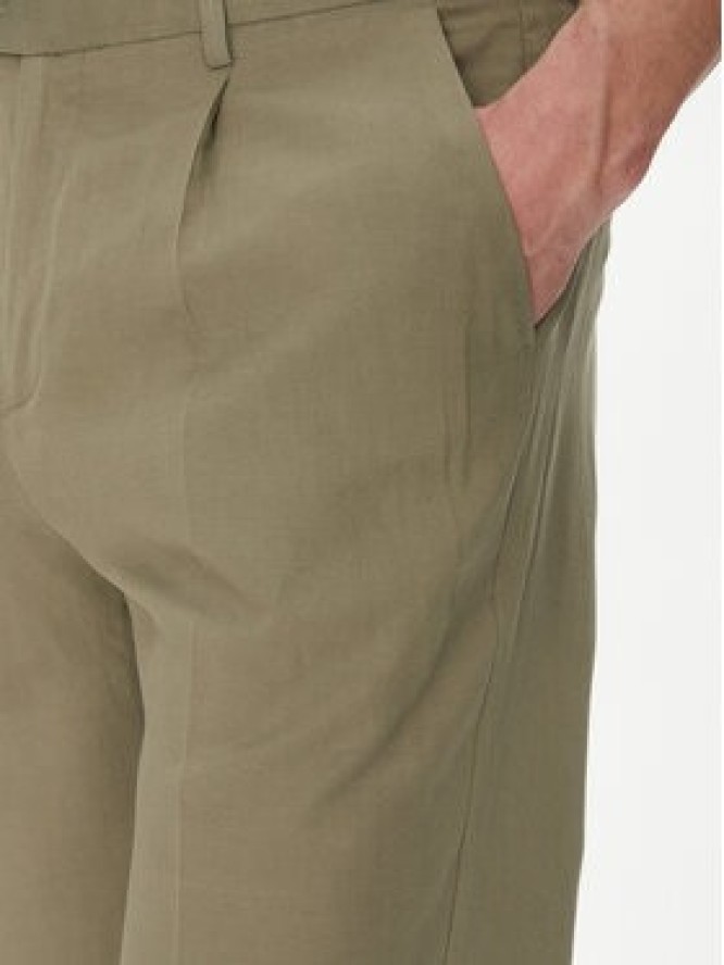 Marciano Guess Spodnie materiałowe 5GHB17 2310Z Zielony Regular Fit