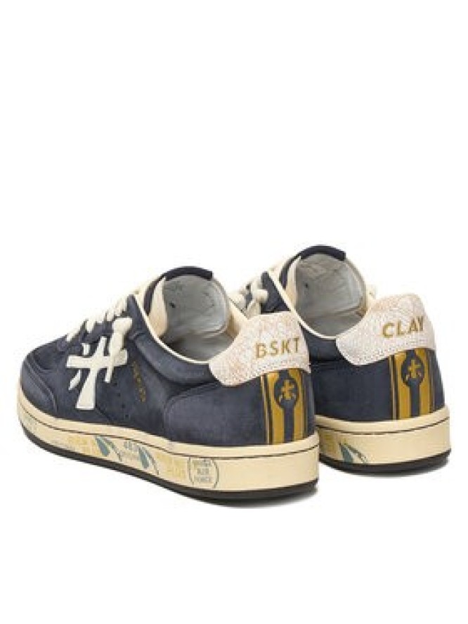 Premiata Sneakersy Bsktclay 7708 Granatowy