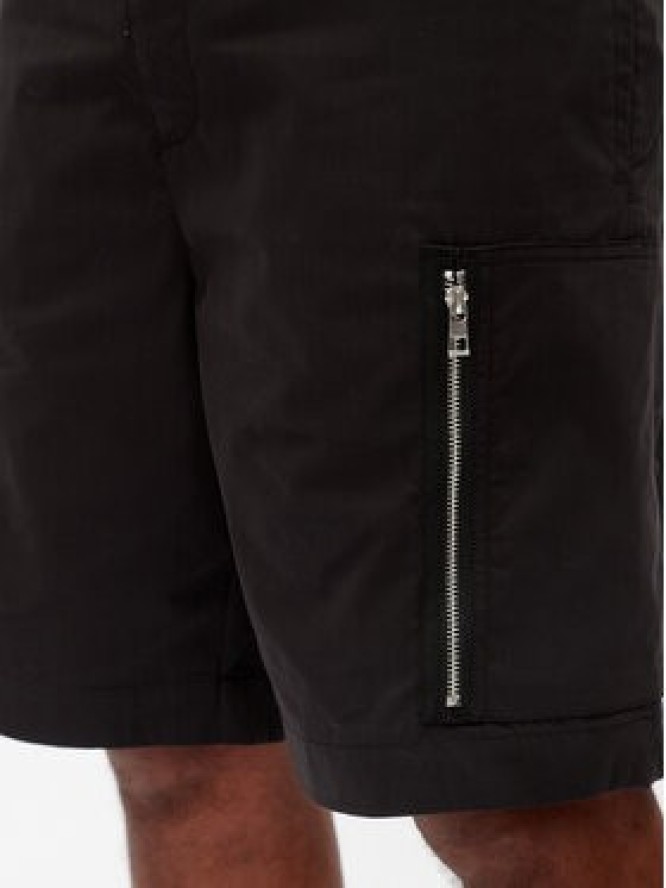 Michael Kors Szorty materiałowe CS5304THC2 Czarny Regular Fit