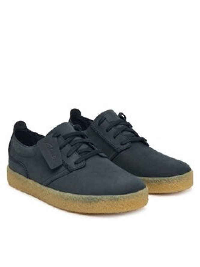 Clarks Sneakersy StreethillLace 26183960 Granatowy
