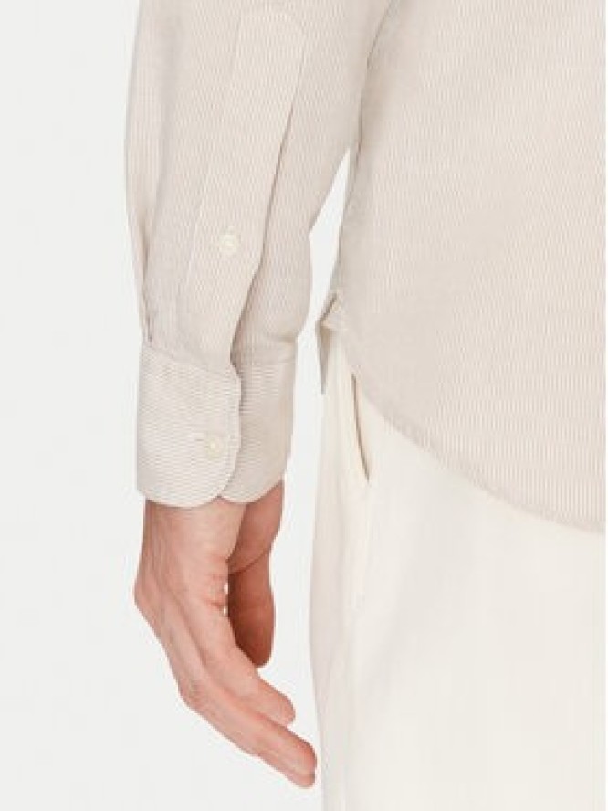 Tommy Hilfiger Koszula MW0MW40704 Beżowy Regular Fit