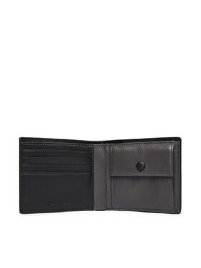 Calvin Klein Portfel Bold Billfold W/Coin LV04D1156G Czarny