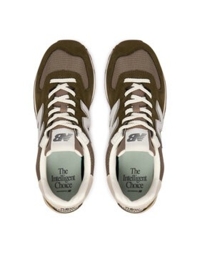 New Balance Sneakersy U5742RG Brązowy