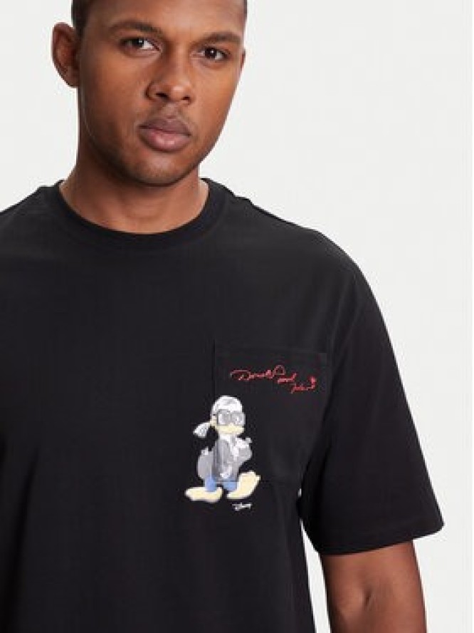 KARL LAGERFELD T-Shirt 755097 553270 Czarny Regular Fit