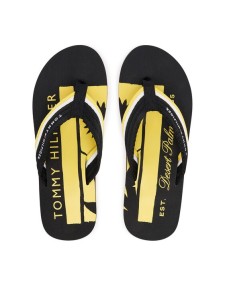 Tommy Hilfiger Japonki Patch Hilfiger Beach Sandal FM0FM05903 Czarny