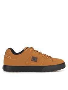DC Shoes Sneakersy PURE WNT ADYS300151-WE9 Brązowy