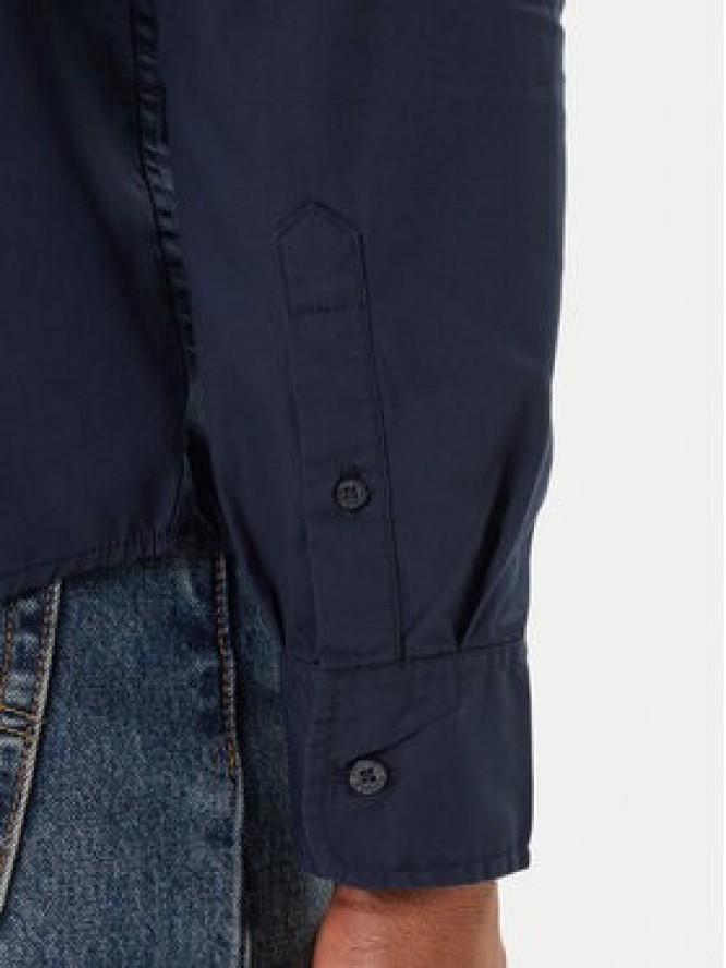 Mustang Koszula Canton 1016951 Granatowy Slim Fit