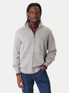Tommy Hilfiger Bluza Essential MW0MW41759 Szary Regular Fit