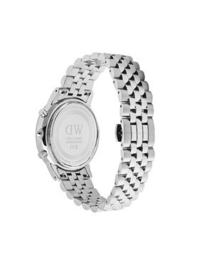 Daniel Wellington Zegarek Iconic Chronograph DW00100874 Srebrny